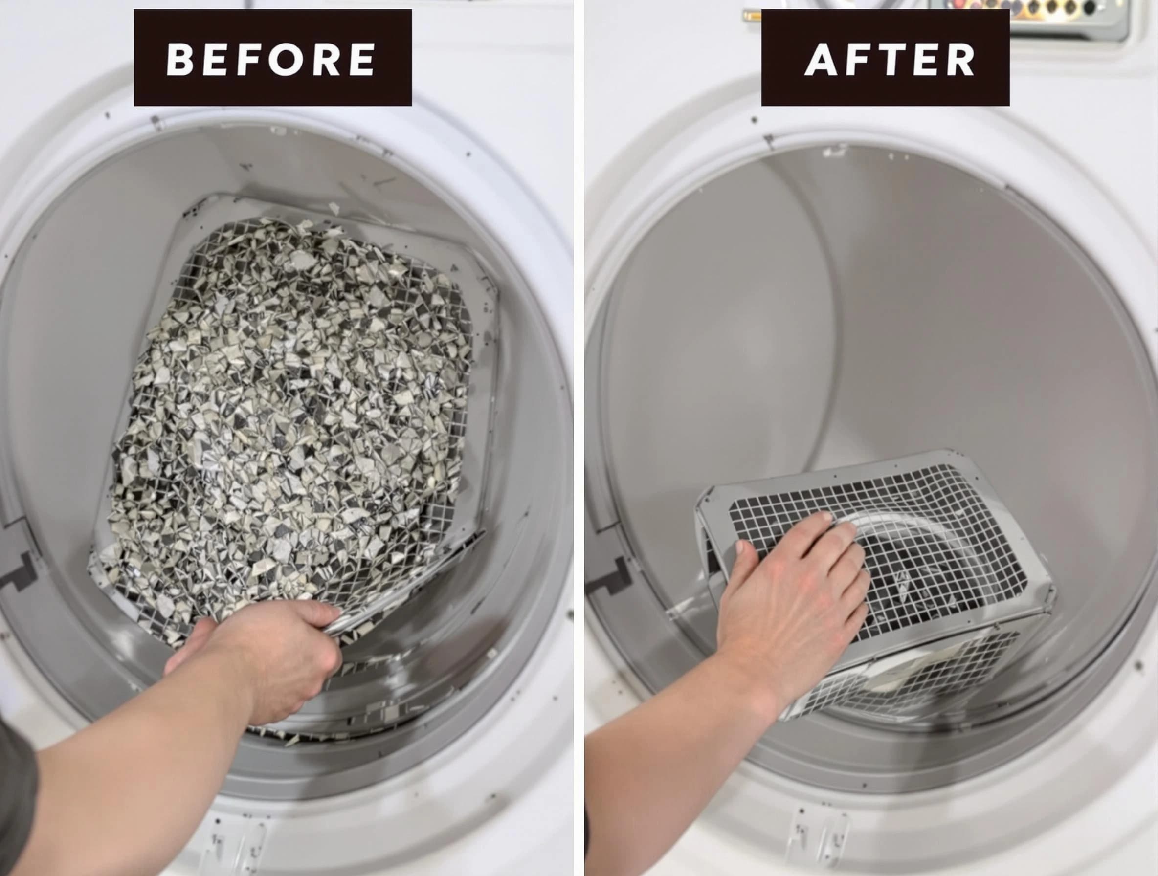 Professional lint trap cleaning by Pell City Dryer Vent Cleaning in Pell City