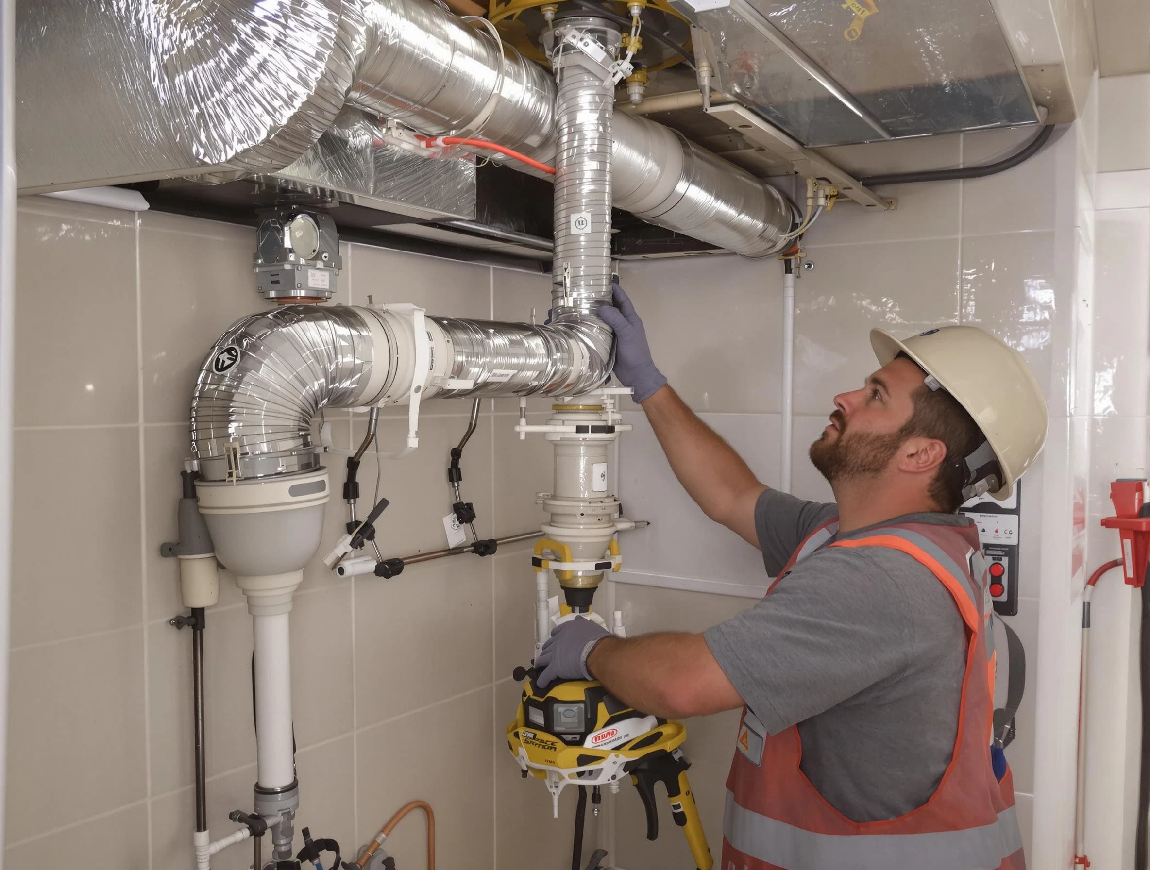 Pell City Dryer Vent Cleaning expert performing professional dryer vent repair and installation in Pell City