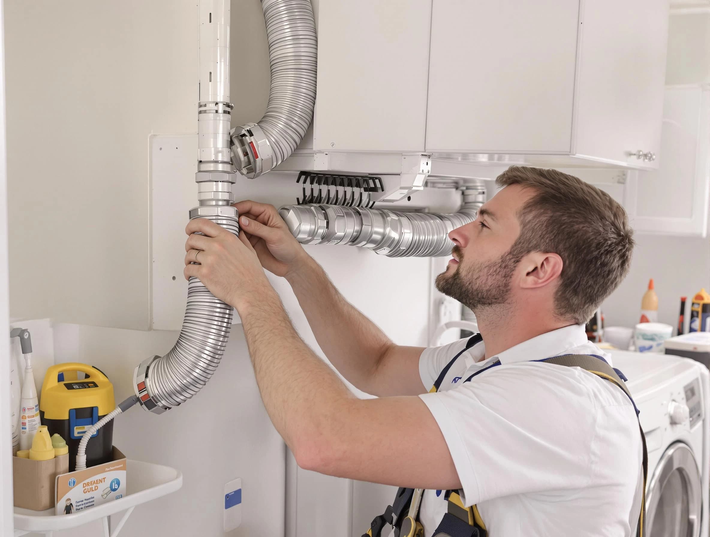 Professional dryer vent repair and installation by Pell City Dryer Vent Cleaning in Pell City