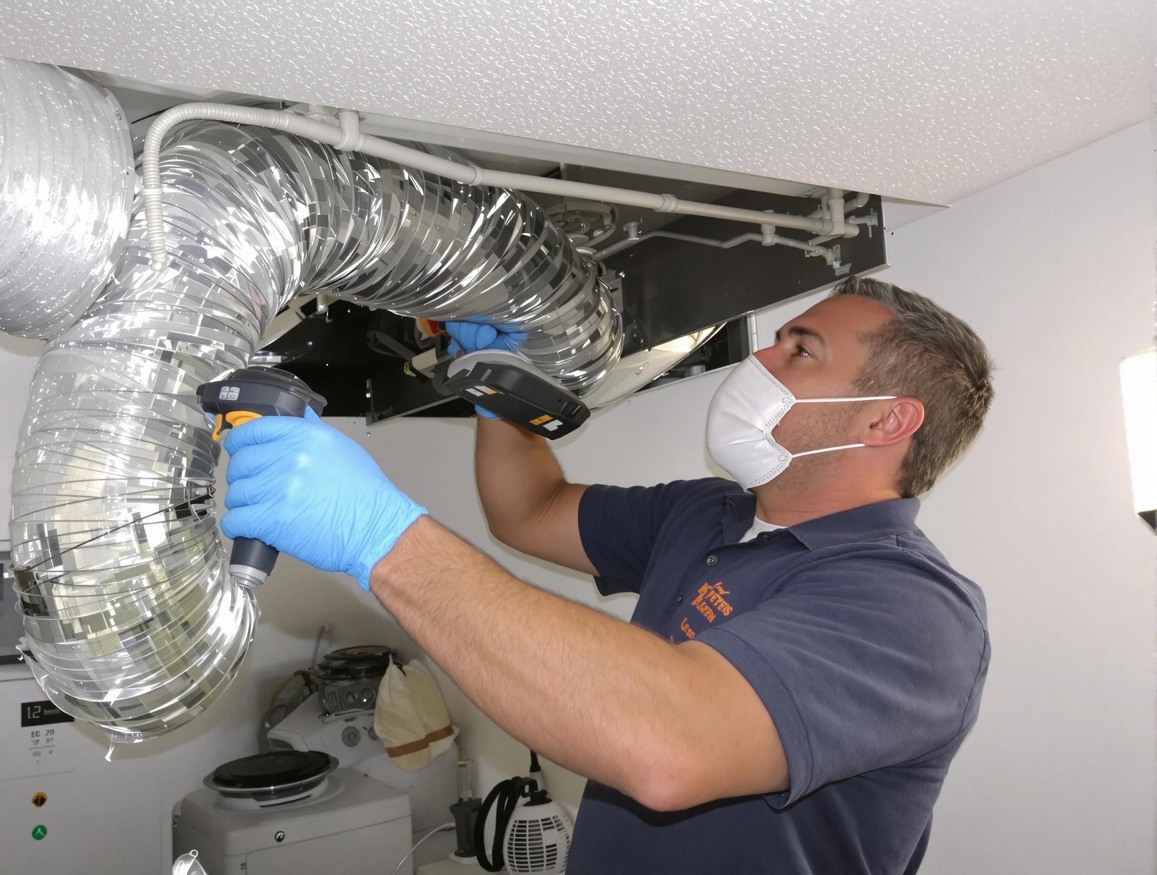 Pell City Dryer Vent Cleaning professional performing thorough residential dryer vent cleaning in Pell City
