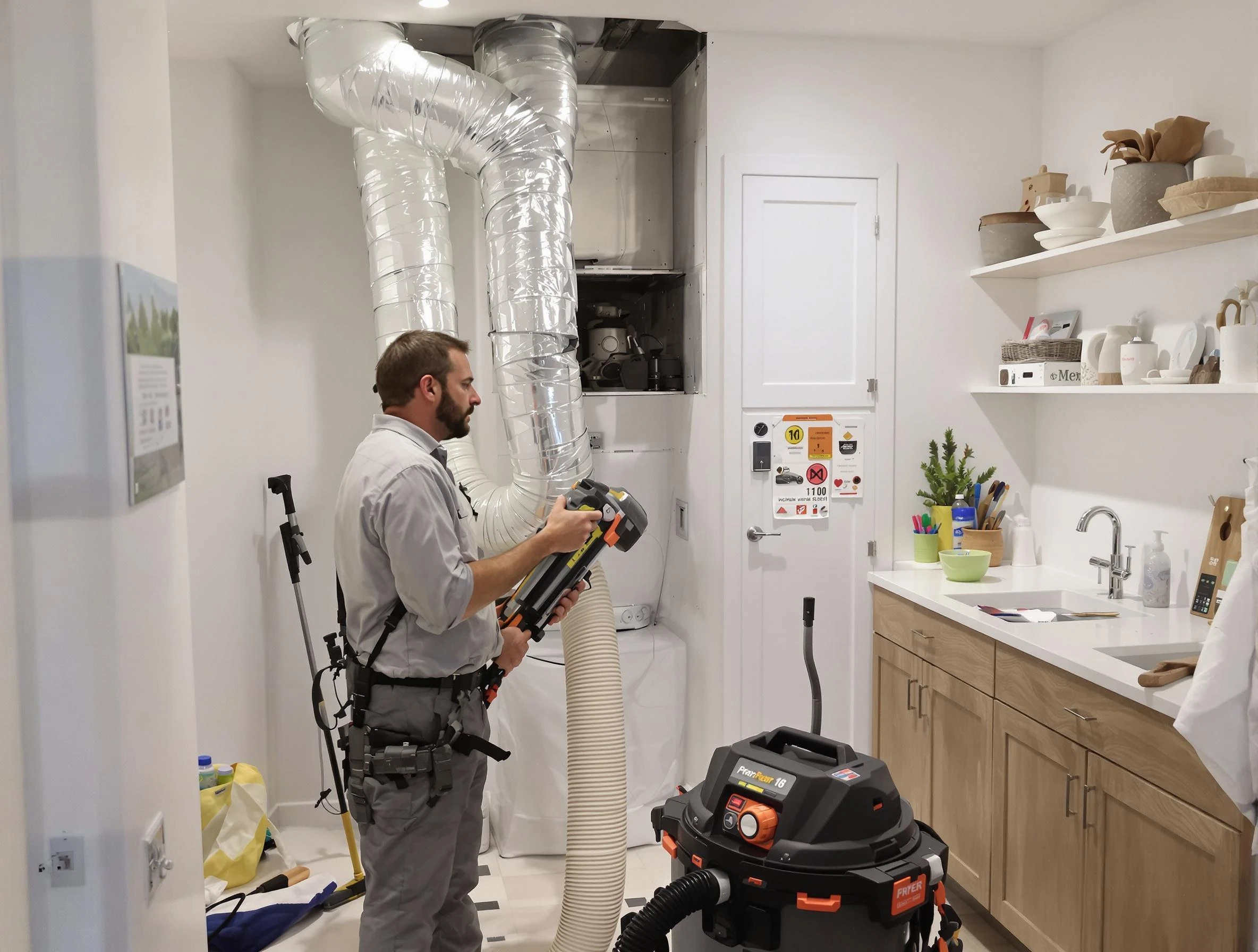 Clogged Dryer Vent Cleaning in Pell City