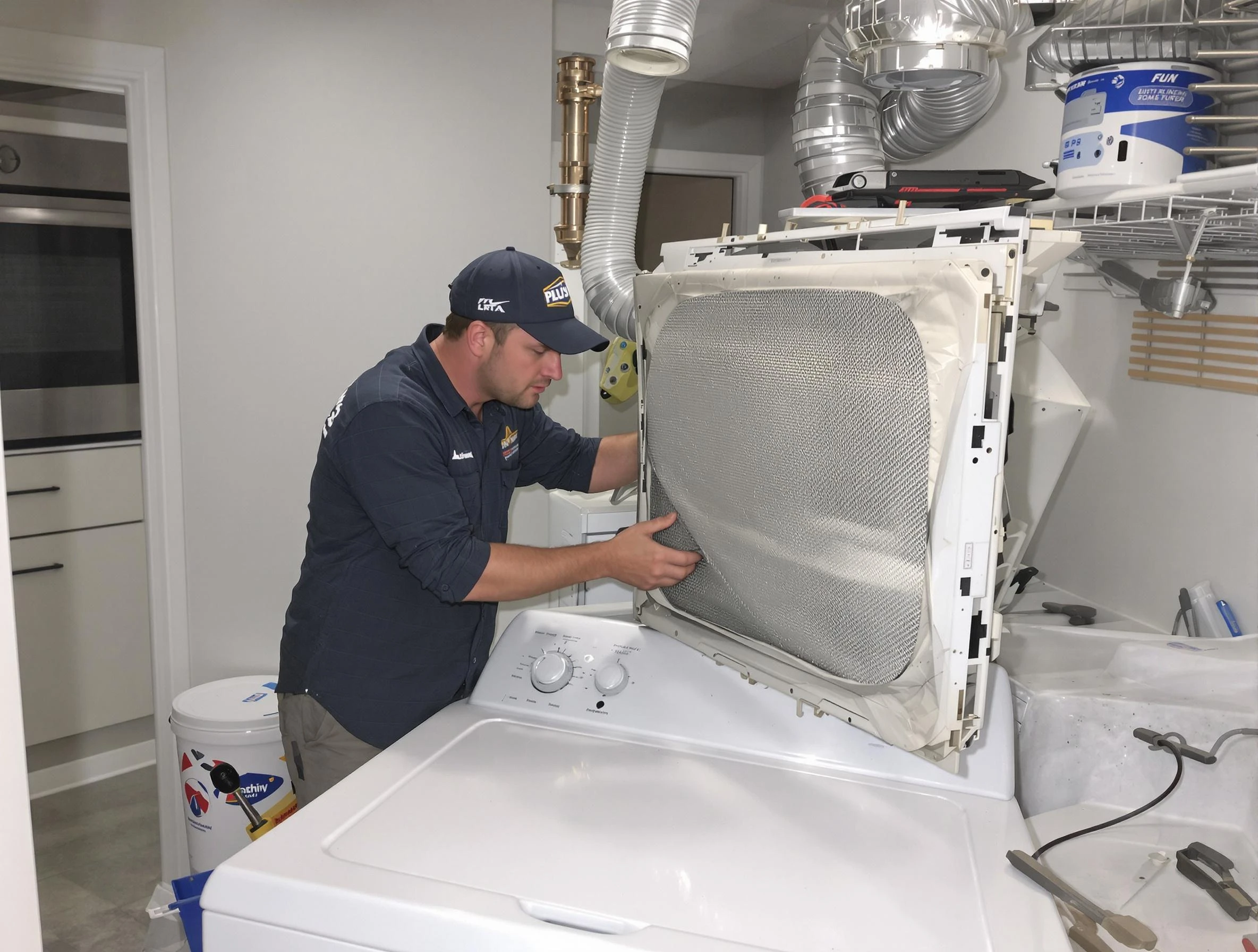 Expert vent cover replacement by Pell City Dryer Vent Cleaning in Pell City